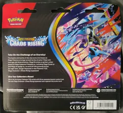 Pokemon TCG ME04 Chaos Rising 3 Pack Blister Charmeleon Sealed New - Image 2