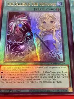 3x Forbidden Droplet + 2x The FaLLen & The Virtuous | Ultra Rare | NM | YuGiOh! - Image 2
