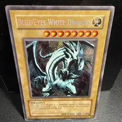 Blue-Eyes White Dragon BPT-003 Secret Rare Yu-Gi-Oh TCG LP - Image 1