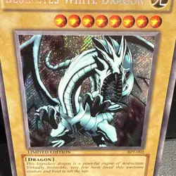 Blue-Eyes White Dragon BPT-003 Secret Rare Yu-Gi-Oh TCG LP - Image 2