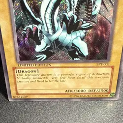 Blue-Eyes White Dragon BPT-003 Secret Rare Yu-Gi-Oh TCG LP - Image 4