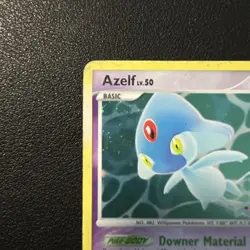Azelf 4/123 D&P Mysterious Treasures Pokemon Card Holo Foil Rare MP - Image 2