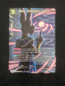 Dragon Ball Super Card Game Beerus Tournament Winner Promo MINT - Image 1