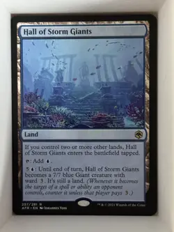 Hall of Storm Giants R Adventures in the Forgotten Realms 257 NM - Image 1