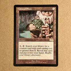 MTG ~ Citanul Flute ~ UZ Urza's Saga ~ 289 ~ English ~ Rare ~ HP - Image 1