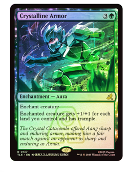 Crystalline Armor - Foil Avatar MTG - Image 1
