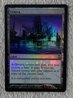 MTG - Vesuva FOIL - Time Spiral - LP - Magic the Gathering - Image 1