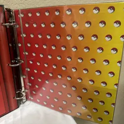 Vintage 90’s1999 Pokemon Pikachu Ash Gotta Catch ‘em All! 3 Ring Folder Binder - Image 3