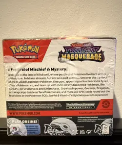 Pokemon Scarlet and Violet Twilight Masquerade Booster Box 36 Pack Sealed New!! - Image 2