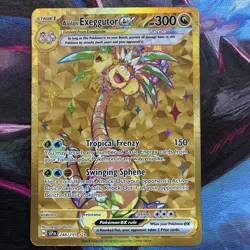 POKEMON SURGING SPARKS ALOLAN EXEGGUTOR EX SPECIAL ILLUSTRATION RARE +Hyper Rare - Image 4