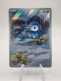 Pokemon TCG Phantasmal Flames - Piplup 098/094 Full Art - Image 1