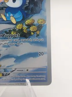 Pokemon TCG Phantasmal Flames - Piplup 098/094 Full Art - Image 4