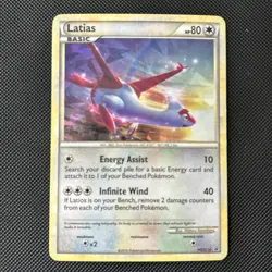 Latias HGSS10 Black Star Promo Cracked Ice Holo - Image 1