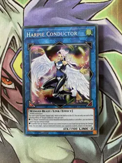 BLHR-EN047 Harpie Conductor Secret Rare 1st Edition NM Yugioh Card - Image 1