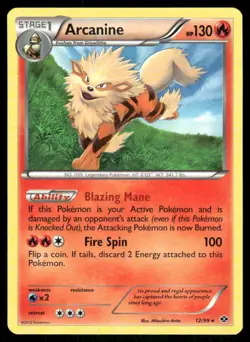 Arcanine 12/99 Rare Next Destinies Pokemon Near Mint - Image 1