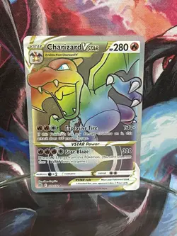 The Pokemon Company Charizard VSTAR 174/172 Brilliant Stars Secret Rare Holo - Image 2
