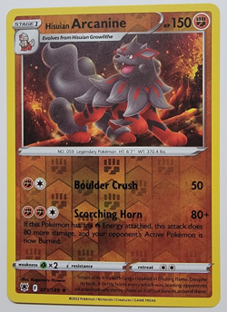 Hisuian Arcanine 071/189 Reverse Holo Near Mint Pokemon TCG🔥BUY 2 GET 1 FREE🔥 - Image 1