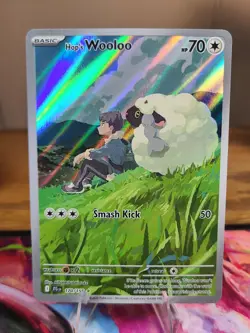 Hop's Wooloo 170/159 Sv09: Journey Together Holo Pokemon - Image 1