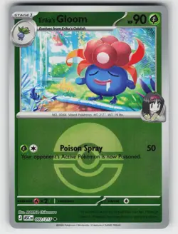 Erika's Gloom (Poke Ball) 002/217 Reverse Holo UC Ascended Heroes NM Pokemon - Image 1