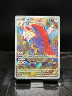 Pokemon - Braviary Illustration Rare - Surging Sparks 214/191 - Image 1