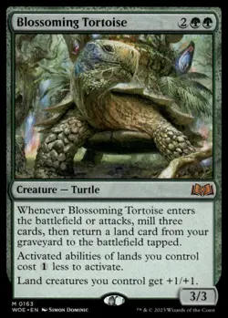 Blossoming Tortoise M Prerelease Cards 163 NM - Image 1