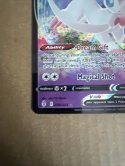 Pokemon TCG Sylveon V 74/203 Ultra Rare Evolving Skies - Image 2
