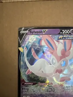 Pokemon TCG Sylveon V 74/203 Ultra Rare Evolving Skies - Image 5