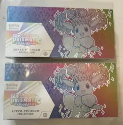 Pokemon TCG Prismatic Evolutions SPC Super Premium Collection SEALED Lot of 2 - Image 1