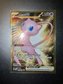 2023 Mew ex 205/165 Sv: Scarlet & Violet 151 Gold Holo Pokemon - Image 1