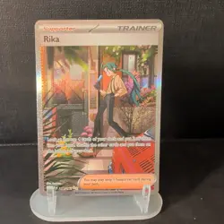 Rika 258/182 SV04: Paradox Rift Special Illustration Rare Pokemon Card - Image 1