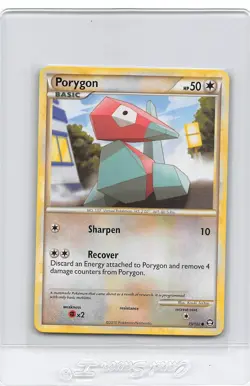 PORYGON 73/102 - NON-HOLO - HGSS Triumphant - 2010 Pokemon Card - NM - Image 1