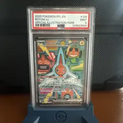 Pokemon 2025 Rotom ex 126/094 Full Art SIR Phantasmal Flames PSA 9 - Image 1