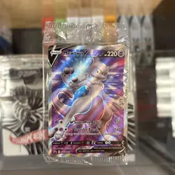 Pokemon TCG Mewtwo V SWSH229 Pokemon GO ETB Promo | Sealed - Image 1