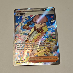 Pokemon TCG Ortega 219/197 SV03 Obsidian Flames Holo Ultra Rare Trainer English - Image 1