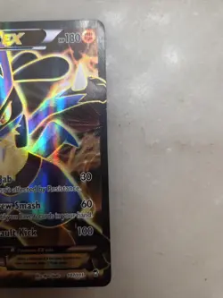 Lucario EX Full Art Ultra Rare 108/111 XY Furious Fists Pokemon Card LP - Image 4