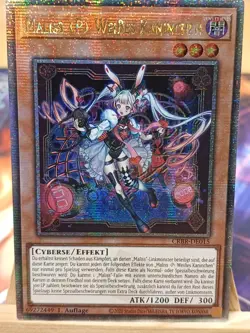 Maliss (P) Weißes Kaninchen CRBR-DE015 Quarter Century Secret Deutsch NM YUGIOH - Image 1