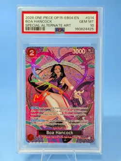 Boa Hancock SP OP12-014 Adventure on Kami's Island (Alternate Art) PSA 10 - Image 1