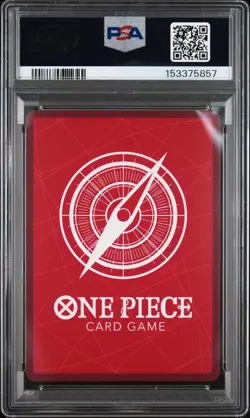 One Piece - ST21-EX Gear 5 Monkey.D.Luffy Red Leader Alt Art ST21-001 PSA 10 - Image 2