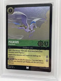 Pegasus - Cloud Racer Foil PSA 9 MINT 83/204 Disney Lorcana EN 4 Ursula's Return - Image 4