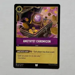 Amethyst Chromicon 66/204 Disney Lorcana Shimmering Skies Regular Uncommon Card - Image 1