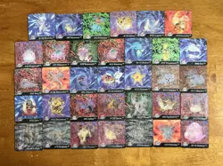 Pokemon Series 1 Artbox Action Flipz Lot of 34 Cards - 1999 - Image 1