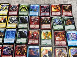 Lot 76 Duel Masters Trading Cards Mixed Civilizations Creatures Spells Vintage - Image 3