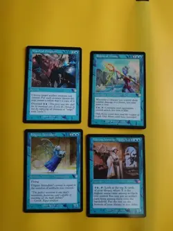 March of Progress,Filigree Attendant,Bident of Thassa, Muzzio,Visionary MTG Card - Image 1