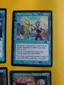 March of Progress,Filigree Attendant,Bident of Thassa, Muzzio,Visionary MTG Card - Image 3