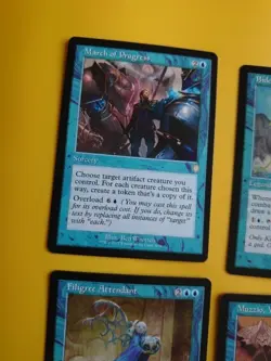 March of Progress,Filigree Attendant,Bident of Thassa, Muzzio,Visionary MTG Card - Image 4