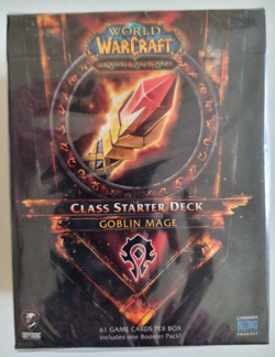 WoW TCG Goblin Mage Class Starter Deck sealed 61 game cards booster pack loot - Image 1