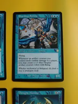 Vedalken humiliator,MAster Transmuter,Sharding Sphinx,Thought Monitor MTG Card. - Image 3