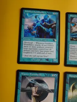 Vedalken humiliator,MAster Transmuter,Sharding Sphinx,Thought Monitor MTG Card. - Image 4