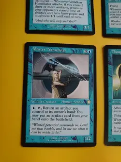 Vedalken humiliator,MAster Transmuter,Sharding Sphinx,Thought Monitor MTG Card. - Image 5