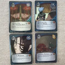 Uncommon Gaming Card Naruto Battle Of Destiny 4 Card Lot - New - Image 1